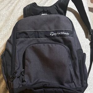 TaylorMade Charcoal and Black Men's Backpack